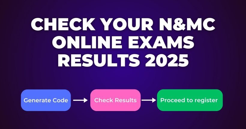 Check your nmc exams results