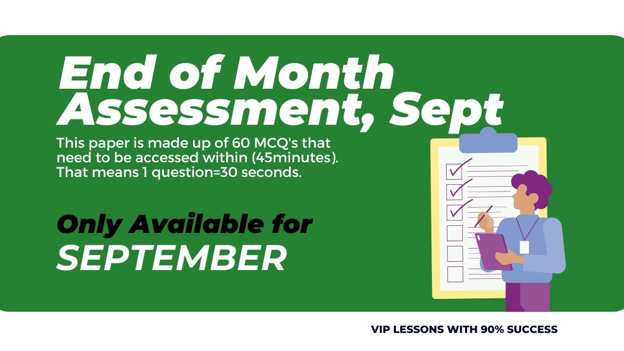 September Assessment